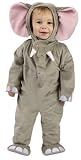 Cuddly Elephant Infant Halloween Costume (12-24M)