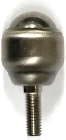 10pcs Bolt Type 3/4" Stainless Steel Universal ball Silver Tone Metal Base with bolt ball transfer unit 44-55lbs bearing Mounted Bearing Transfer Bearings