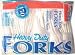 150 ct. HEAVY DUTY PLASTIC FORKS