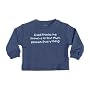 Sweat navy 1-2 years 'Daddy thinks he knows a lot but mummy knows everything