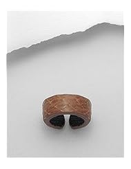Brown Snake Leather Ring