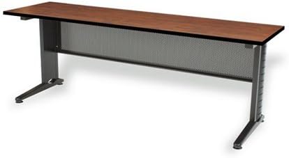 Fusion Training Table 84"W x 24" Maple Top/Black Frame