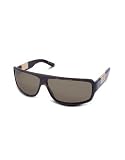 Gucci Signature Plate Plastic Rectangular Sunglasses dark havana brown by Gucci