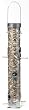 Droll Yankees A6F 16-Inch Pewter 6 Port Sunflower Tubular Feeder