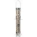 Droll Yankees A6F 16-Inch Pewter 6 Port Sunflower Tubular Feeder