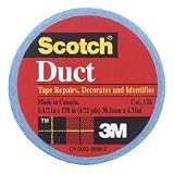 3m 1005-BLU-IP Scotch Colored Cloth Tape 1-1/2 W X 170 L - Blue(pack of 6)