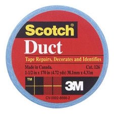 3m 1.5in. X 5 Yards Blue Scotch Duct Tape 1055-BLU-1P - Pack of 6