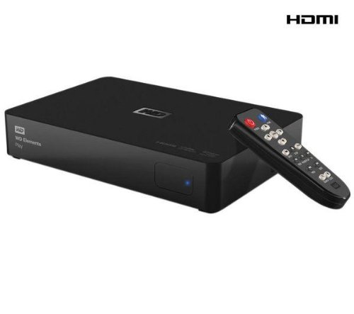 WESTERN DIGITAL Externe Multimedia-Festplatte Play V2 - 2 TB, schwarz + 2 JAHRE GARANTIE!