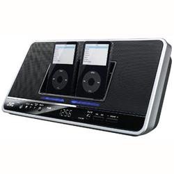 JVC NXPN7 Portable Audio System with Dual iPod Dock