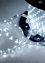 Low Voltage 12V Cool White 3.3 FT 2-Wire 1/2" LED Rope Light - CBConcept Brand