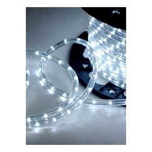 12v 66' White LED Rope Light Package - Premium Grade by 