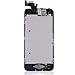 OrangeHongKong LCD Display Touch Screen Digitizer Assembly With Front Camera Parts For iPhone 5 - Black