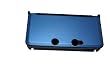 MYCARRYINGCASE 3DS Alunminum Metallic Armor Hard Case with Screen Protective Filter - Dark Blue