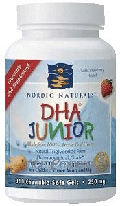 DHA Junior 250 mg 360 chew by Nordic Naturals