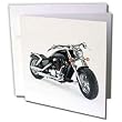 Greeting Card Picturing Picturing Harley-Davidson Motorcycle