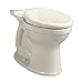 American Standard 3395B001.222 Champion-4 HET Right Height Round Front Toilet Bowl, Linen