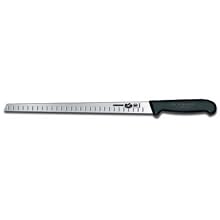 Victorinox Cutlery 12-Inch Wavy Edge Slicing Knife, Black Fibrox Handle