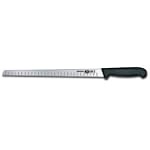 Victorinox Cutlery 12-Inch Wavy Edge Slicing Knife, Black Fibrox Handle