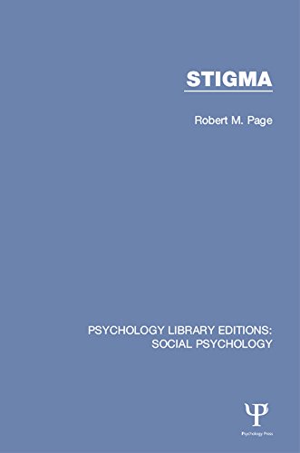 Stigma: Volume 20 (Psychology Library Editions: Social Psychology)