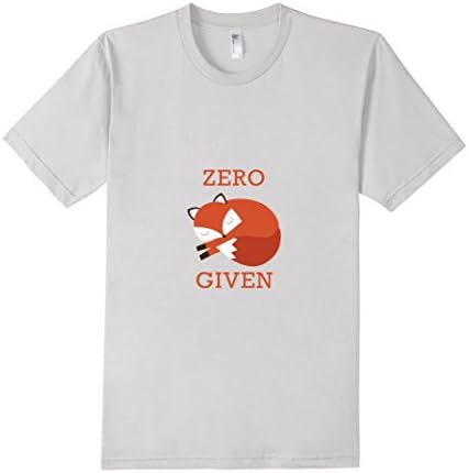 Zero Fox Given Shirt - Male XL - Silver