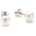 Nova Pearls Copenhagen Pendientes de Perla De Agua Dulce 6 - 6,5 mm
