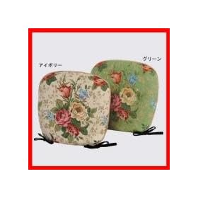 LN1006 �쓇�D���Z���R�� ���[�Y�S�u���� �_�C�j���O�V�[�g�N�b�V���� 45�~43V(�n���`) �O���[�� 9760ab