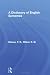 A Dictionary of English Surnames