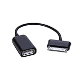 Caxico 2 個入りのギャラクシータブ 2/p7500/p7510 30 ピン女性 USB アダプター ドングルに