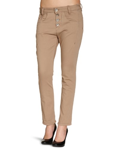 Fornarina Damen Jeans BER1E34D601L0, Gr. 26, Braun (LO - almond) Preisvergleich