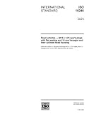 ISO 16246:2005, Road vehicles - M12 x 1,25 spark-plugs with flat seating and 14 mm hexagon and their cylinder head housing