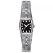 Ladies Accutron 26R32 Diamond Watch Black Dial