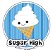 The Kreemy Snack Kids - Sugar High Ice Cream Cone - Sticker / Decal