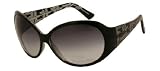 FENDI FS441 001 BLACK PLASTIC SUNGLASSES