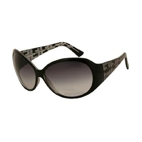 FENDI FS441 001 BLACK PLASTIC SUNGLASSES