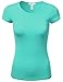 J.TOMSON Womens Basic Short Sleeve T-Shirt