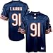 Reebok NFL Equipment Chicago Bears #91 Tommie Harris Navy Replica Football Jersey