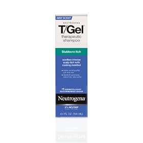 Neutrogena T-Gel Shampoo, Stubborn Itch Control, 4.4 Fluid Ounce: Beauty