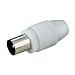Koaxial Stecker 9.5 mm Schraubbefestigung