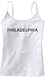 PHILADELPHIA - City Series - White Women's / Girls Camisole (Girlie / Babydoll)
