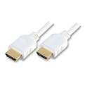 Ex-Pro - 10m - Pro White HDMI V1.3b Cable / Lead. OFC Gold connections, double sheilded cable. 720/1080p standard. Suitable for HDTV, LCD, Plasma, Sky, Virgin, Digital TV, PS3 etc.