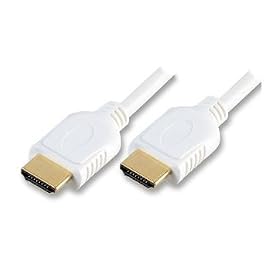 Ex-Pro - 10m - Pro White HDMI V1.3b Cable / Lead. OFC Gold connections, double sheilded cable. 720/1080p standard. Suitable for HDTV, LCD, Plasma, Sky, Virgin, Digital TV, PS3 etc.