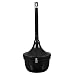 Ex-Cell Kaiser SRS-1 BLK Steel Smokers' Oasis Cigarette Receptacle, 4.5 Gallon Capacity, 16" Diameter x 39" Height, Black