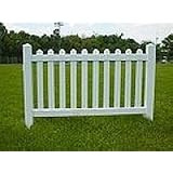 Vinyl Event Fence Picket-top by Sonco Worldwide Crowd Control