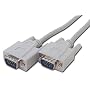 VGA Monitor Replacement SVGA M-M 15 pin Cable Black 5 m