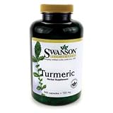 Swanson Premium Brand Turmeric Whole Root Powder, 720 mg, 240 Gelatin Caps