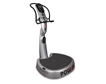 POWRX® Pro Evolution 3.5 Vibrationsplatte Vibration Plate Vibrationsgerät (Silber)