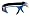 Blue Frame  Clear Lens