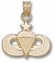 Air Force Parachute Pendant - 14KT Gold Jewelry