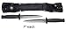 Twin 7 Boot Knives w/ Sheath Double Knife Blade