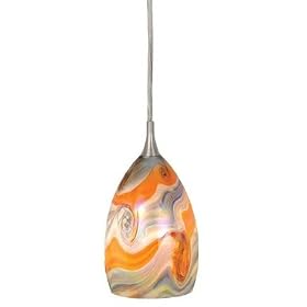 Milano - Mini Pendant Lighting Fixture or Track Lighting Pendant Fixture - Brushed Nickel... by Vaxcel Lighting